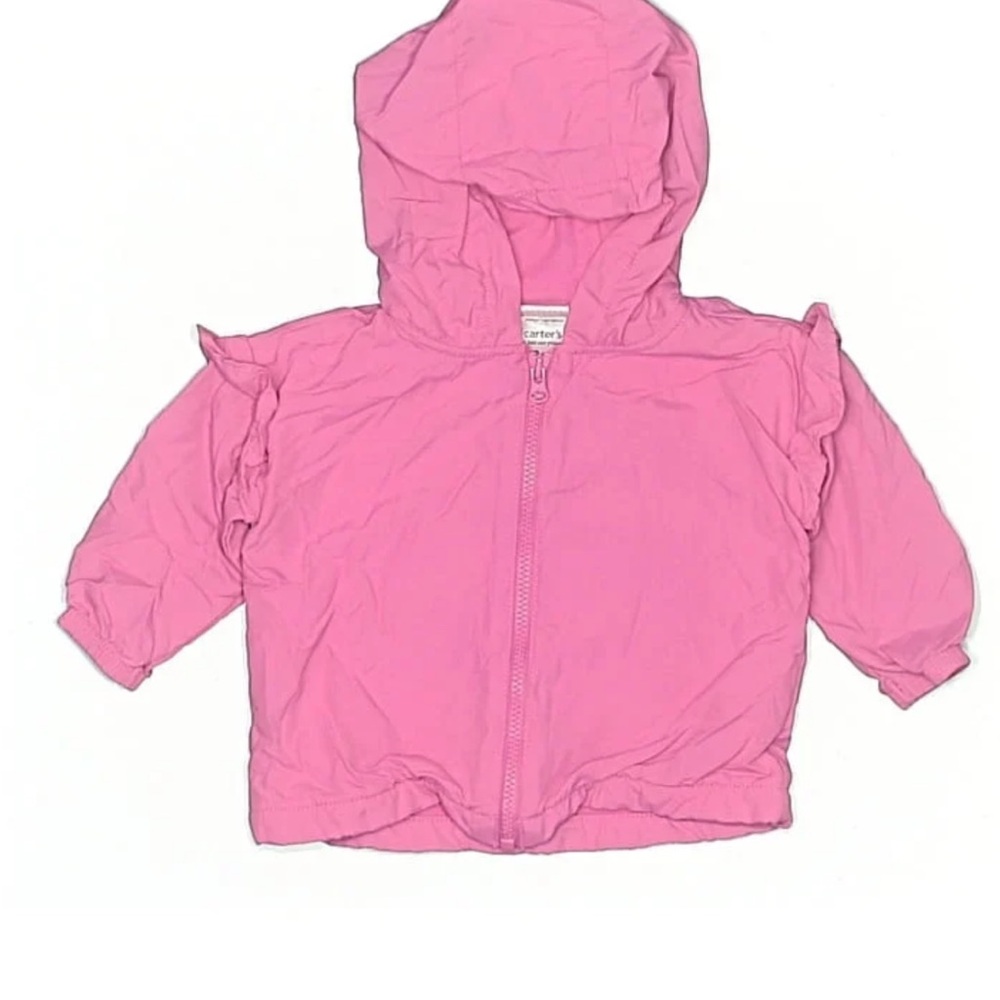 Carter's Bright Pink Hooded Baby Jacket